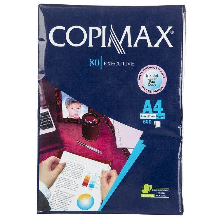 کاغذ A4 کپی مکس مدل Executive بسته 500 عددی
