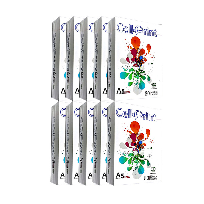 کاغذ A5 سل پرینت مدل Executive بسته 10 عددی