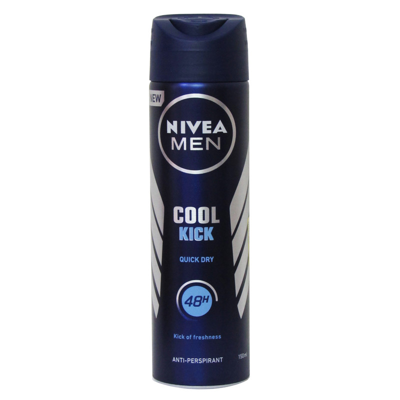اسپری ضد تعریق مردانه نیوآ مدل COOL KICK حجم 150 میلی لیتر