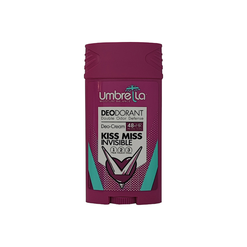 استیک ضد تعریق مردانه آمبرلا مدل GENTLE INVISIBLE حجم 90 میلی لیتر به همراه استیک ضد تعریق زنانه آمبرلا مدل KISS MISS