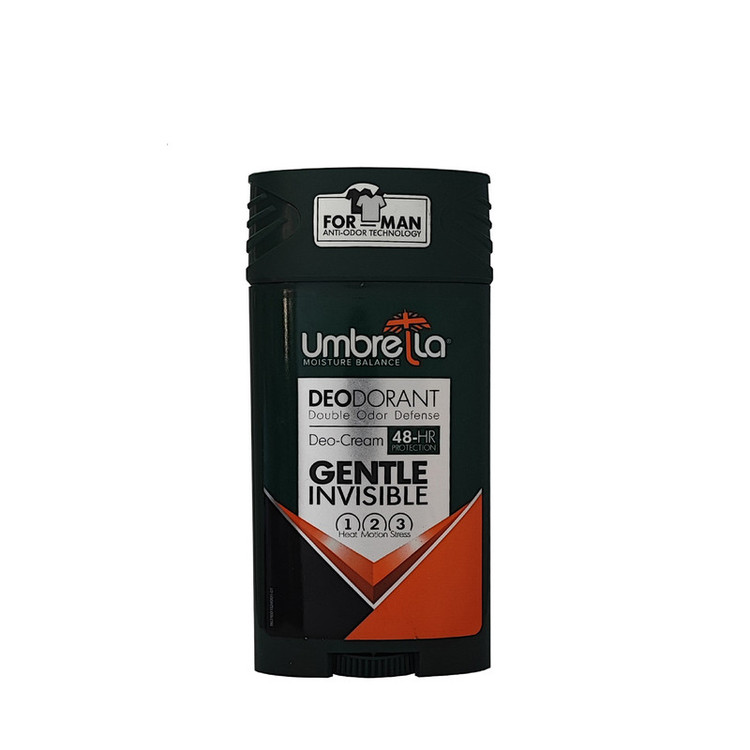 استیک ضد تعریق مردانه آمبرلا مدل GENTLE INVISIBLE حجم 90 میلی لیتر به همراه استیک ضد تعریق زنانه آمبرلا مدل KISS MISS
