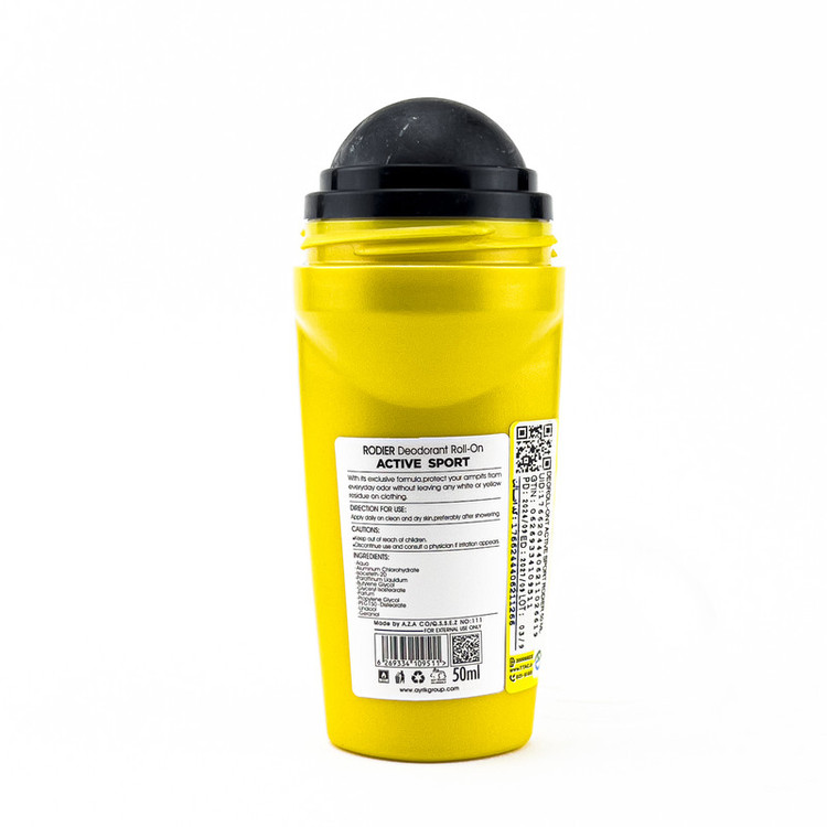 رول ضد تعریق رودیر مدل ACTIVE SPORT حجم 50 میلی لیتر مجموعه 2 عددی