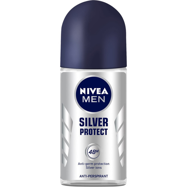 رول ضد تعریق مردانه نیوآ مدل Silver Protect حجم 50 میلی لیتر