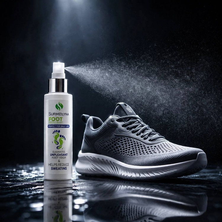 اسپری ضدبو و کاهنده تعریق پا سورملینا مدل Pure Feet حجم 120 میلی لیتر