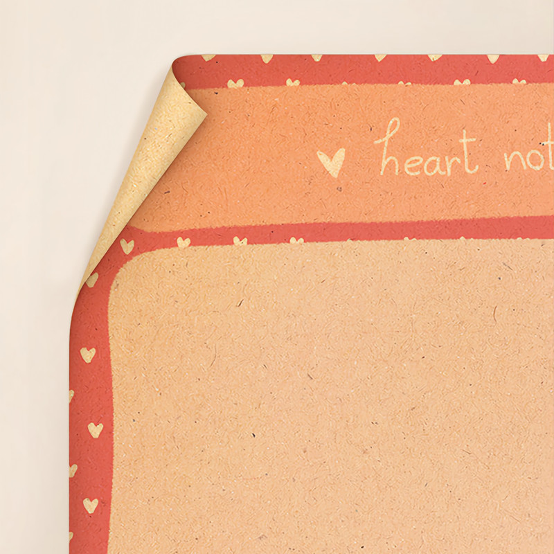 کاغذ یادداشت مریخ مدل Heartful 1044 سایز 9×9 سانتیمتر بسته 100 عددی