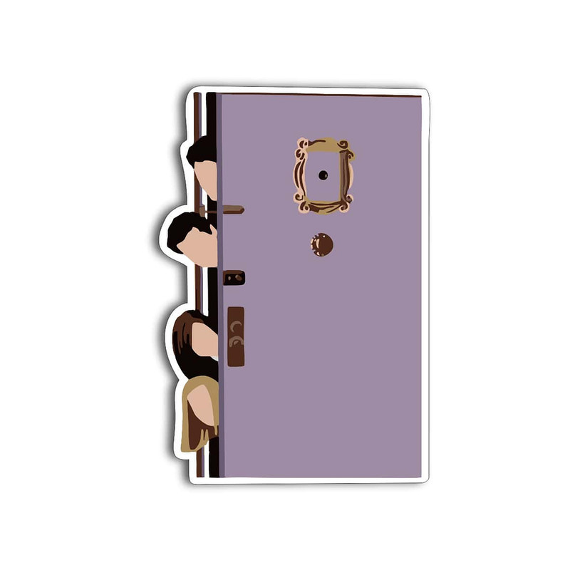 برچسب مدل فرندز کد S-03 مجموعه 6 عددی