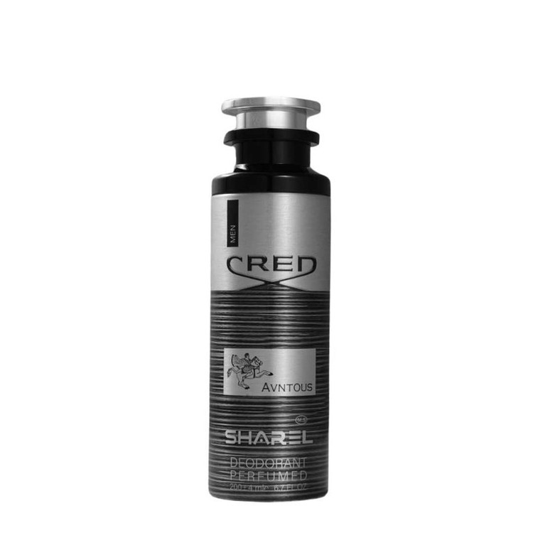 اسپری بدن مردانه شارل مدل Creed Aventus حجم 200 میلی لیتر