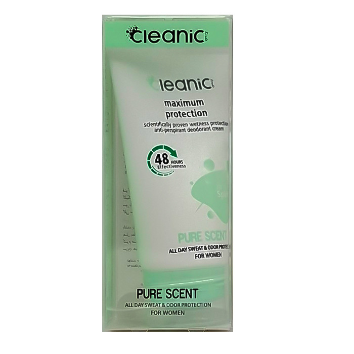 کرم ضد تعریق زنانه کلینیک کیندی مدل PURE SCENT وزن 60 گرم