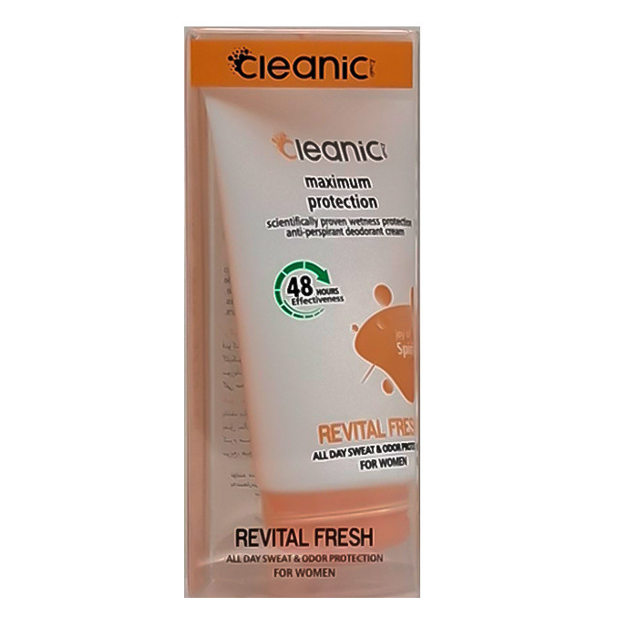 کرم ضد تعریق زنانه کلینیک کیندی مدل REVITAL FRESH وزن 60 گرم