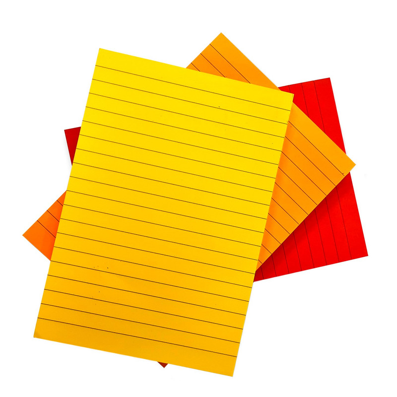 کاغذ یادداشت چسب دار A6 مدل sa6 بسته 3 عددی