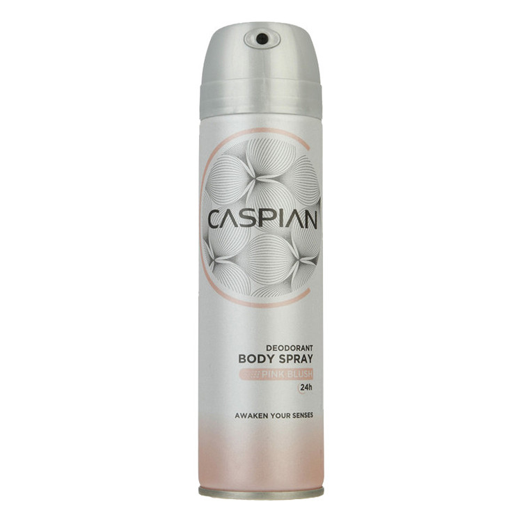 اسپری بدن زنانه کاسپین مدل PINK BLUSH حجم 150 میلی لیتر مجموعه 2 عددی