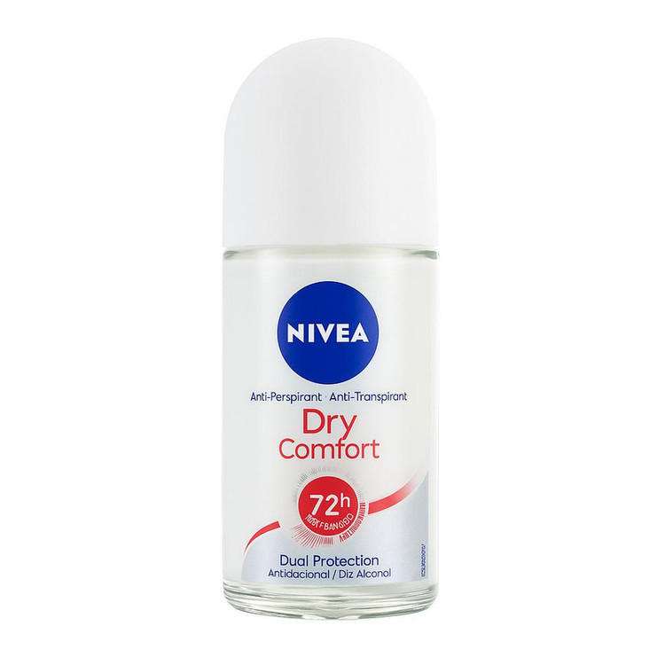 رول ضد تعریق زنانه نیوا مدل Dry comfort حجم 50 میلیلیتر