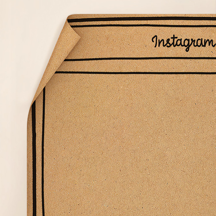 کاغذ یادداشت مریخ مدل Instagram 1039 سایز ۹×۹ سانتیمتر بسته ۱۰۰ عددی