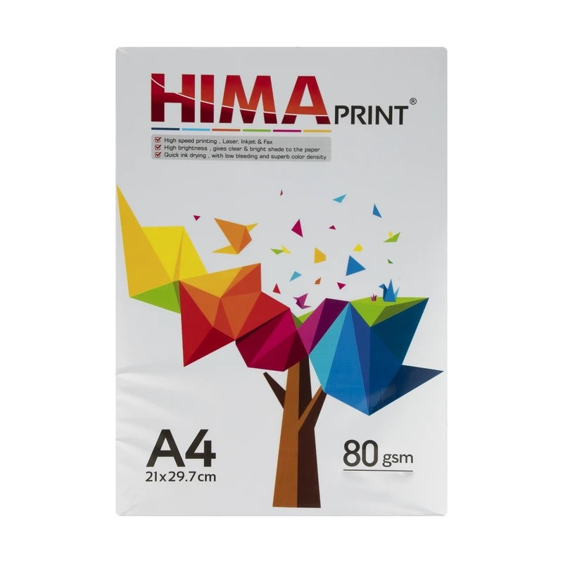 کاغذ A4 هیما مدل NHA4100 بسته 100 عددی