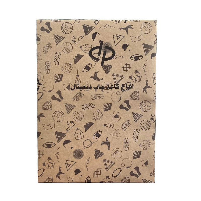 کاغذ A4 مدل کتان کد 160 گرم بسته 100 عددی
