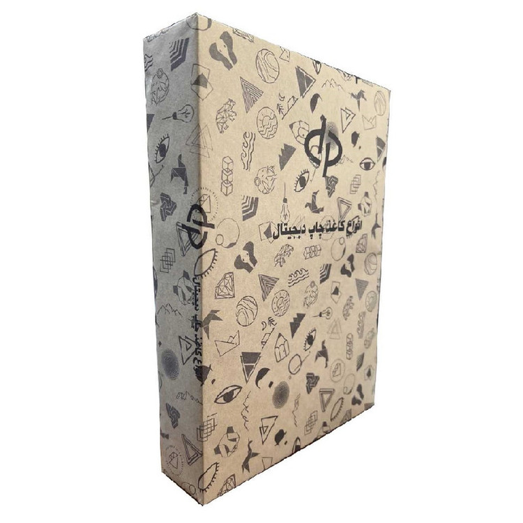 کاغذ A4 مدل کتان کد 160 گرم بسته 100 عددی