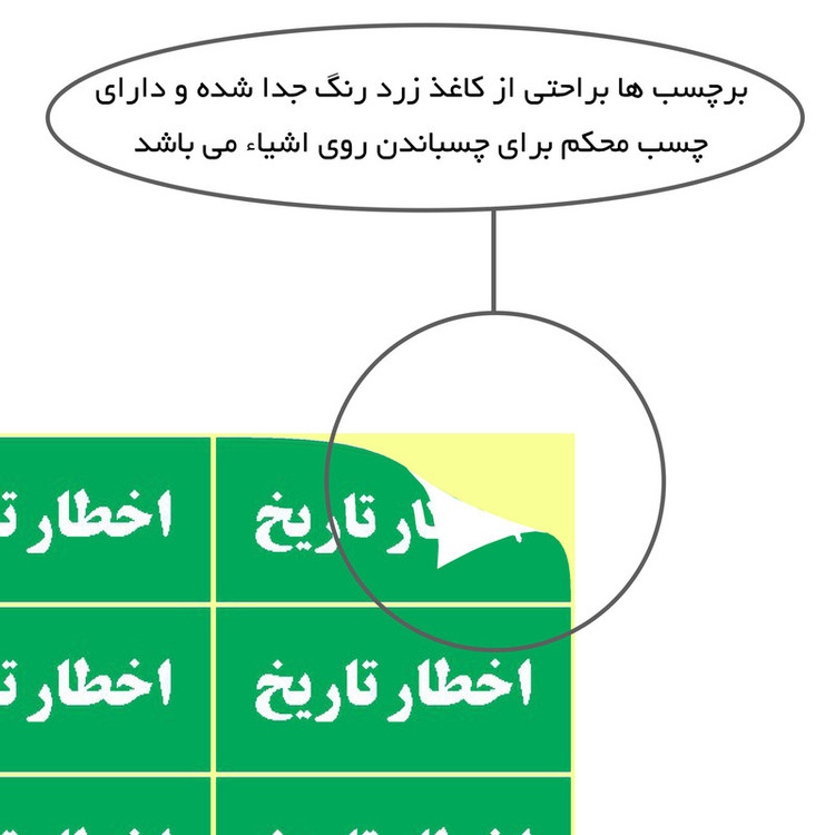 برچسب مستر راد طرح داروی پر خطر، مشابه، یخچالی و اخطار تاریخ کد 1419
