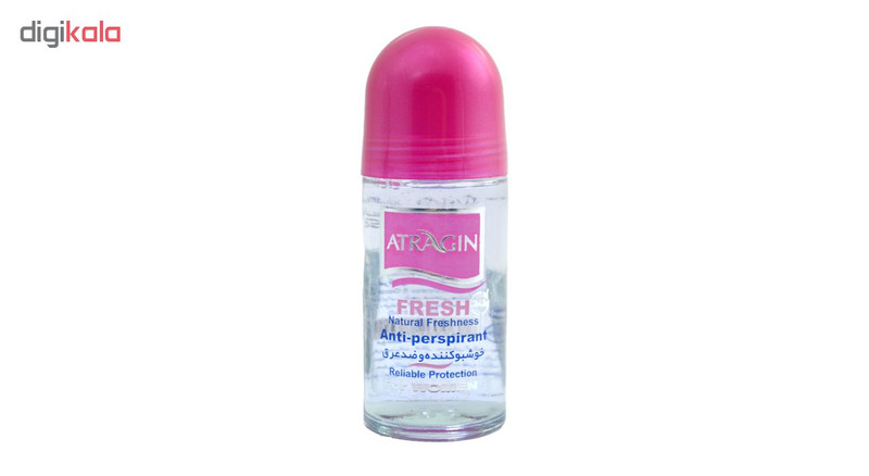 رول ضد تعریق زنانه عطرآگین مدل P2 حجم 50 میلی لیتر مجموعه 6 عددی