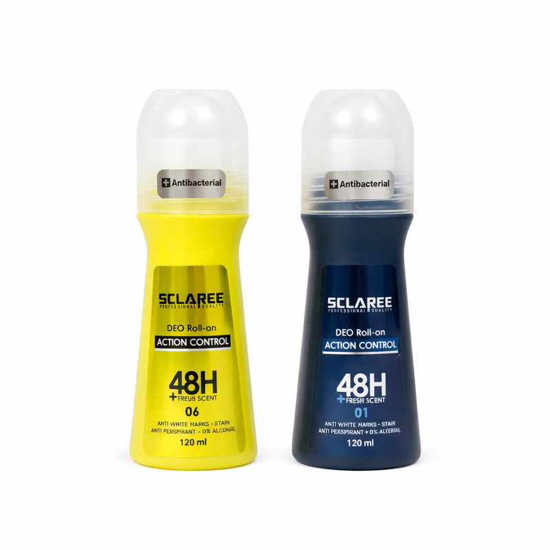 رول دئودورانت اسکلاره مدل 01 - 06 حجم 120 میلی لیتر بسته دو عددی