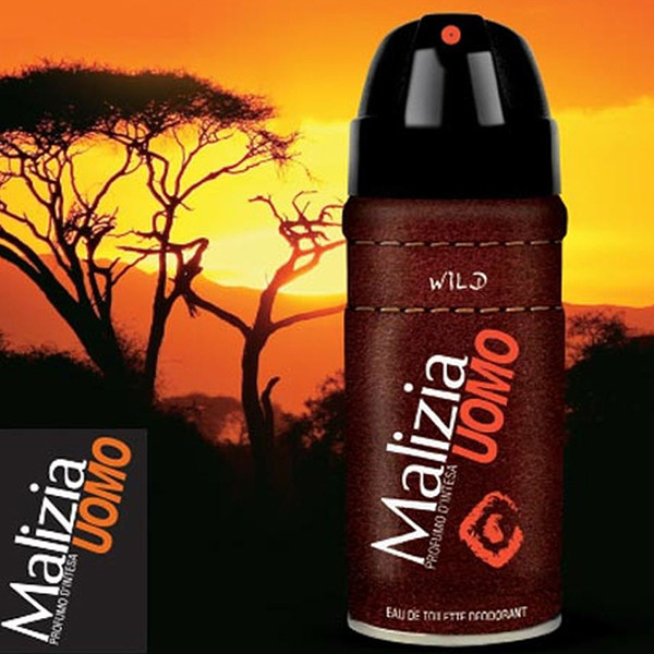 اسپری بدن مردانه مالیزیا مدل wild حجم 150 میلی لیتر