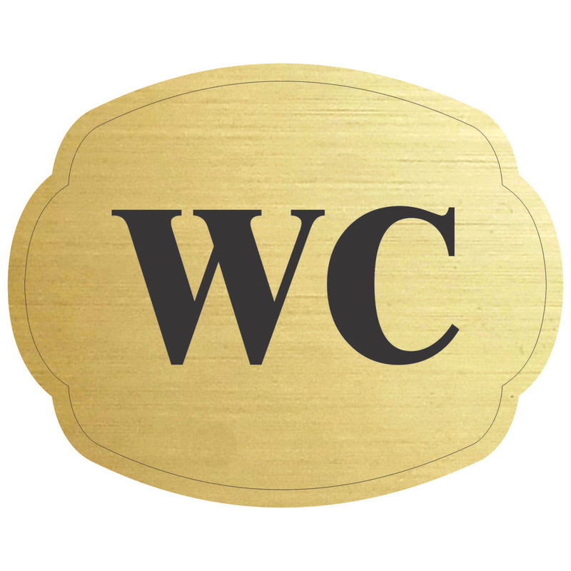 تابلو نشانگر مدل wc
