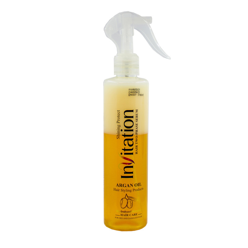 اسپری دو فاز مو اینویتیشن مدل Argan Oil حجم 250 میلی لیتر