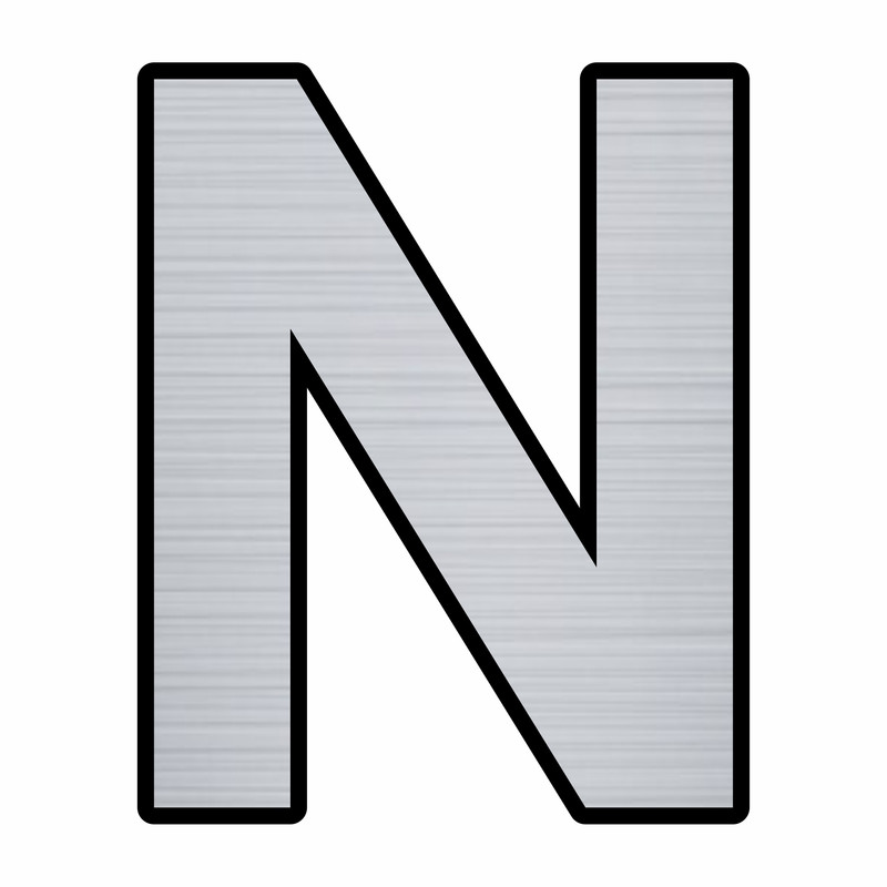 تابلو راهنما مدل حروف N
