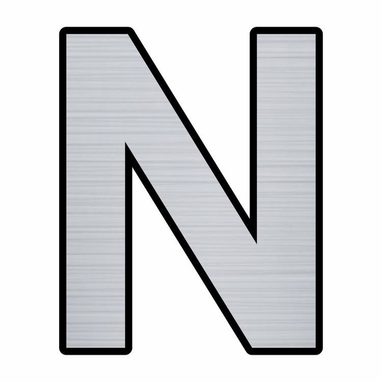 تابلو راهنما مدل حروف N
