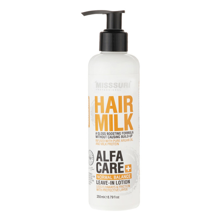 لوسیون شیر مو میسوری مدل Alfa Care مناسب برای مو معمولی حجم 250 میلیلیتر