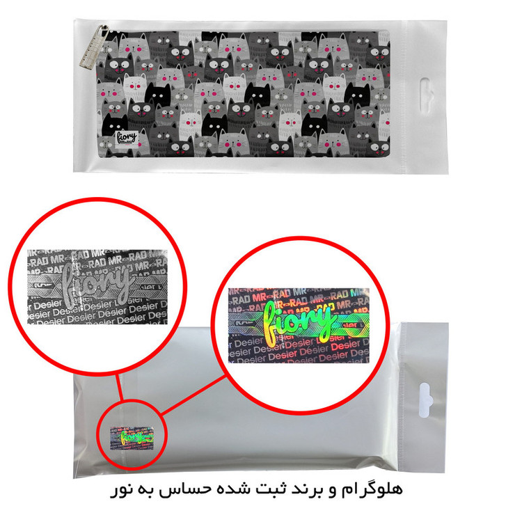 جامدادی مستر راد مدل گربه های فانتزی کد fiory 2109