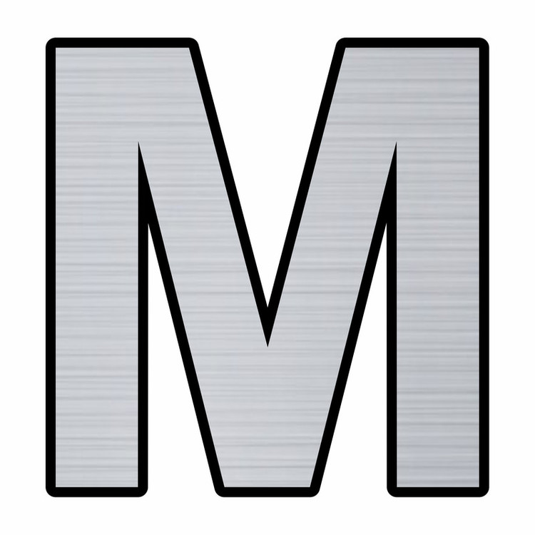 تابلو راهنما مدل حروف M