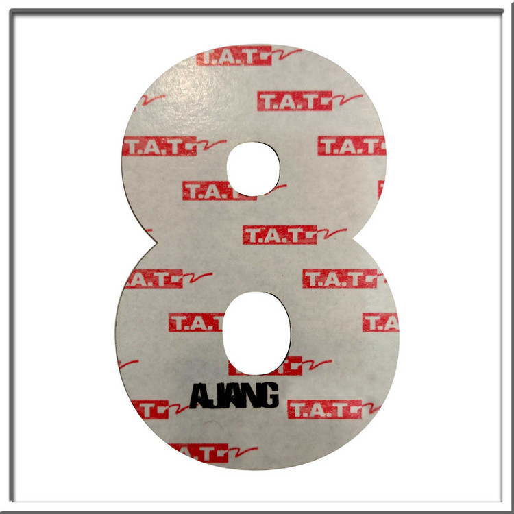 تابلو راهنما آژنگ طرح مستطیل مدل شماره و اعداد کد NUS-8-423