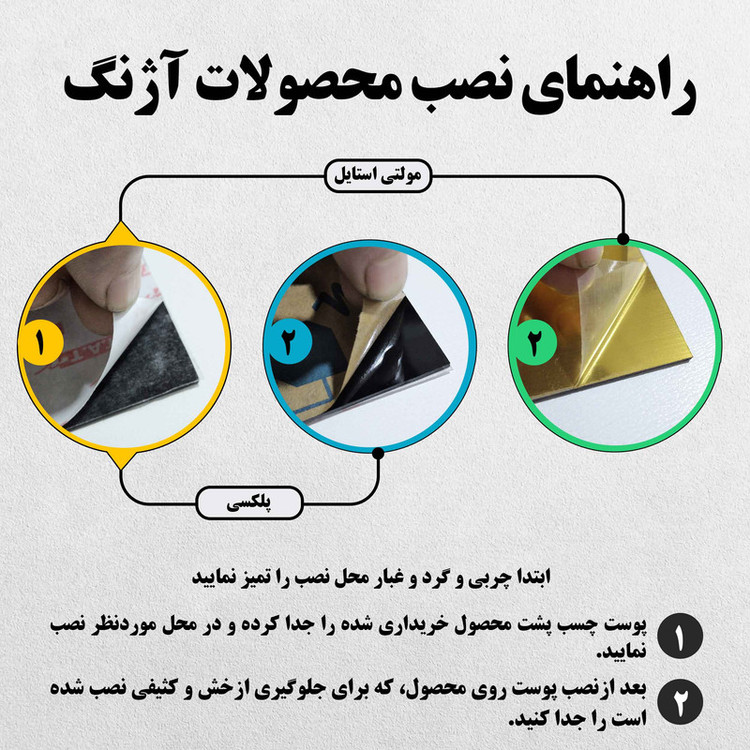 تابلو راهنما آژنگ طرح بکشید کد EX-N-550