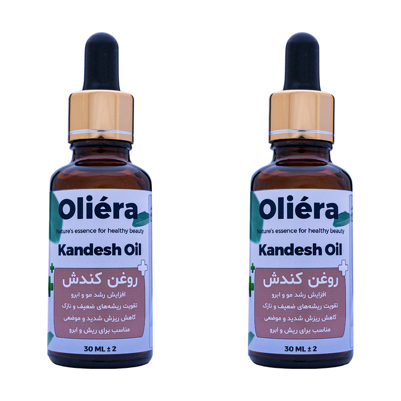 روغن مو اُلیئرا مدل کندش کد +A حجم 60 میلی لیتر بسته 2 عددی
