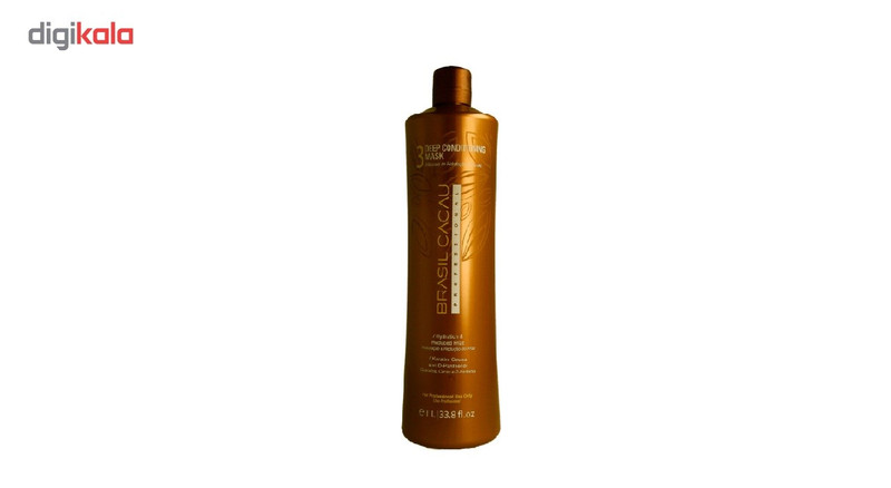 ماسک مو کراتینه برزیل کاکائو مدل Deep Conditioning حجم 1 لیتر
