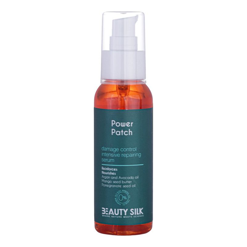 روغن آرگان تقویت کننده بیوتی سیلک مدل Power Patch مناسب برای انواع مو حجم 100 میلی لیتر