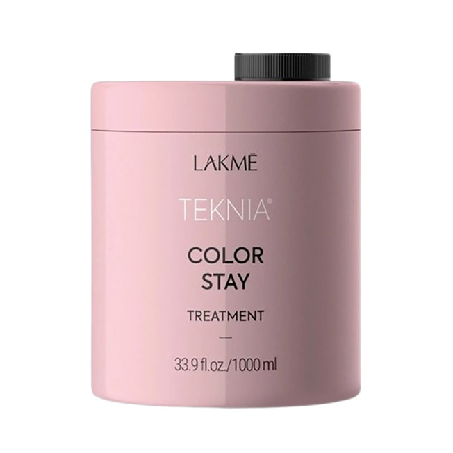 ماسک مو تثبیت کننده رنگ مو لاکمه مدل COLOR STAY مناسب برای انواع مو حجم 1000 میلی لیتر
