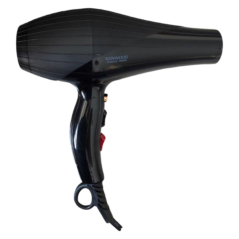 سشوار خانگی 9000 وات کنوود مدل kw-5820، موتور AC، وزن 700 گرم، المنت فلز، دارای سری متمرکز‌کننده پهن با ویژگی صاف‌کنندگی، حجم‌دهندگی، با قابلیت باد سرد