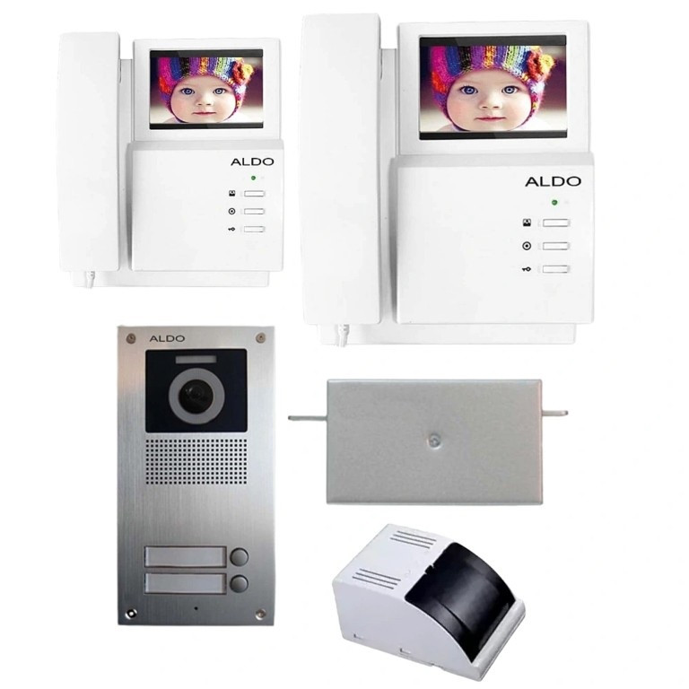 دربازکن تصویری آلدو مدل  AL-NUCDxAL-412/2/white