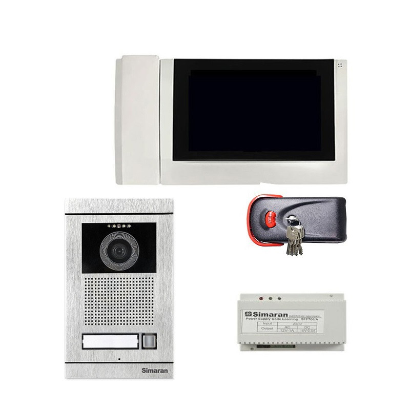 مجموعه دربازکن سیماران مدل 78M100 WiFi - VFBC1 - 1093 مجموعه 4 عددی