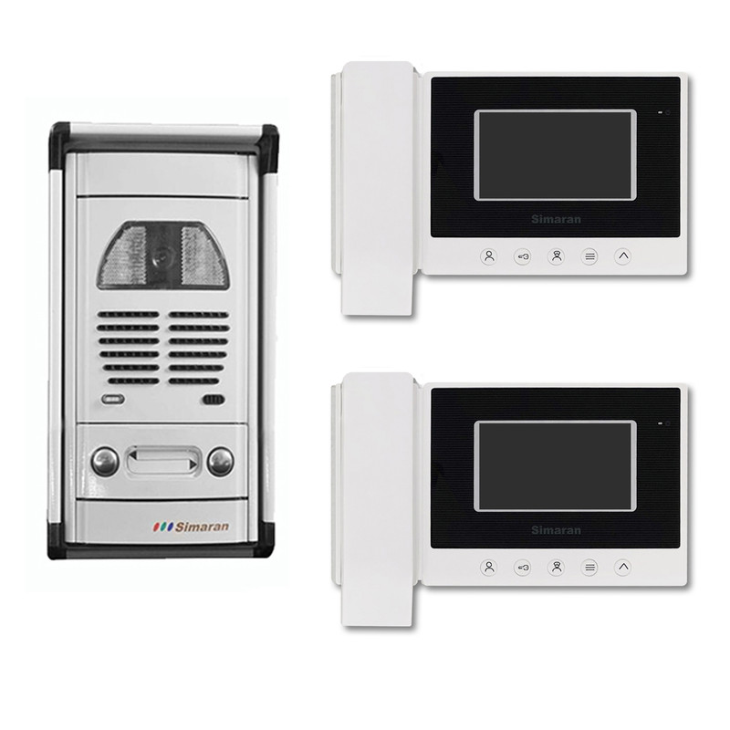 دربازکن تصویری سیماران مدل HS43-VFC2D مجموعه 3 عددی