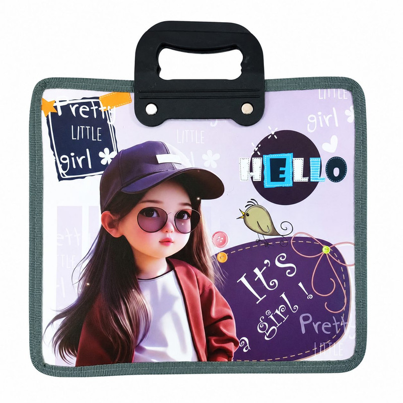 کیف دستی مدرسه طرح دختر کد 02