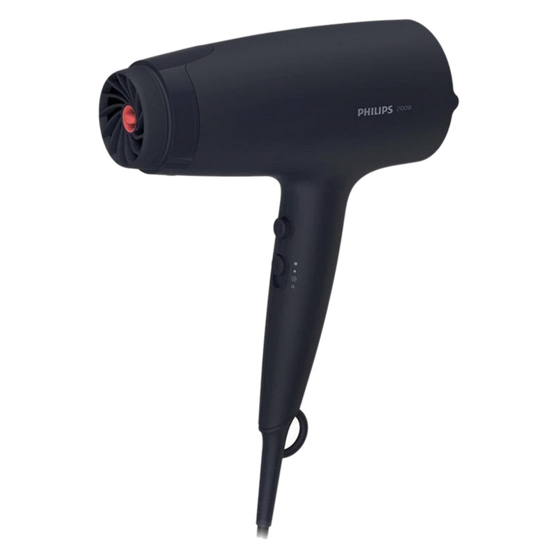 سشوار حرفه‌ای 2100 وات فیلیپس مدل BHD360، موتور DC، وزن 290 گرم