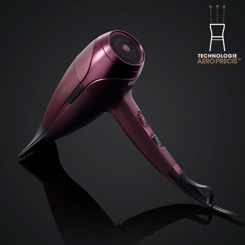 سشوار حرفه‌ای 2200 وات جی اچ دی مدل helios limited edition cherry chic