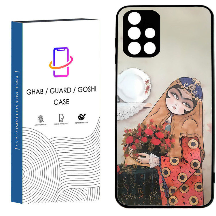کاور قاب گارد گوشی طرح دخترانه کد 27 - tpu مناسب برای گوشی موبایل سامسونگ Galaxy A71