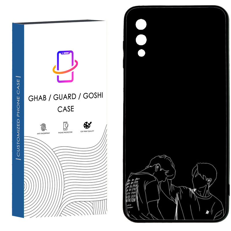 کاور قاب گارد گوشی طرح پسرانه کد 35 - tpu مناسب برای گوشی سامسونگ Galaxy A02