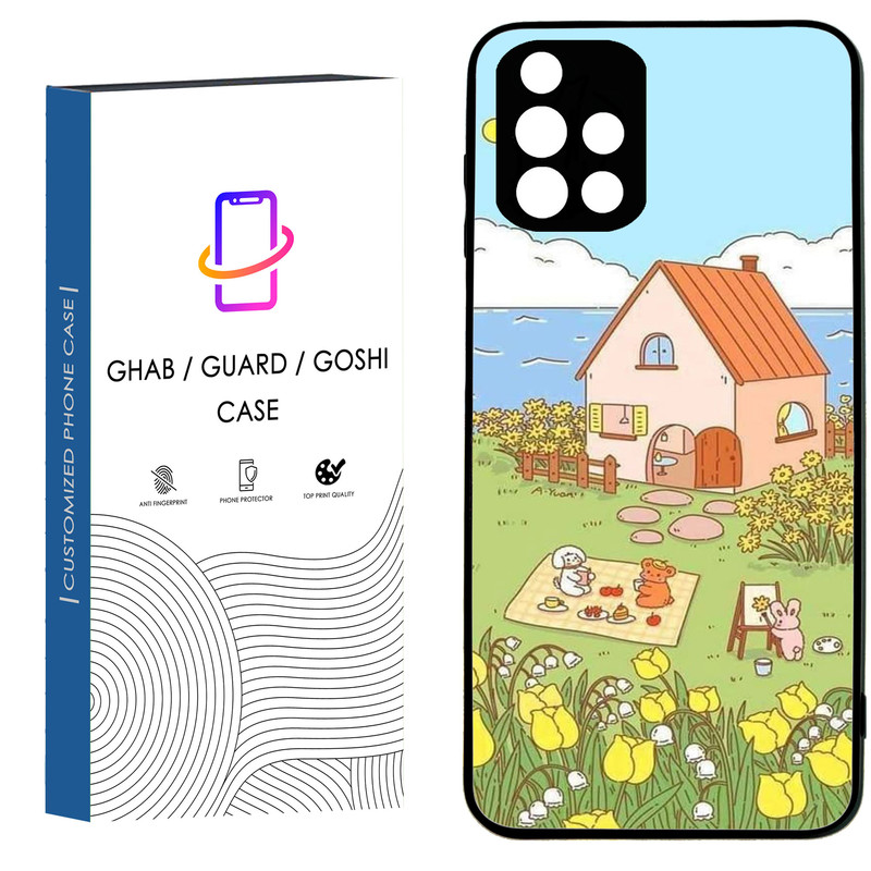 کاور قاب گارد گوشی طرح دخترانه کد 8 - tpu مناسب برای گوشی موبایل سامسونگ Galaxy A51