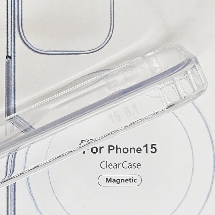کاور مدل مگ سیف clear مناسب برای گوشی موبایل اپل iphone 15