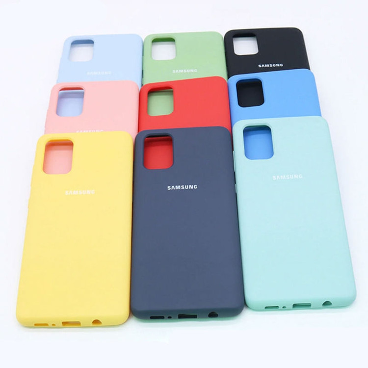 کاور مدل سیلیکونی مناسب برای گوشی موبایل سامسونگ Galaxy A41