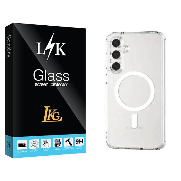 کاور ال کا جی مدل magesafes Hard LKK مناسب برای گوشی موبایل سامسونگ Galaxy S24 FE
